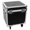 Flightcase Roadinger 30126415 contrachapado negro plata 31,9 kg