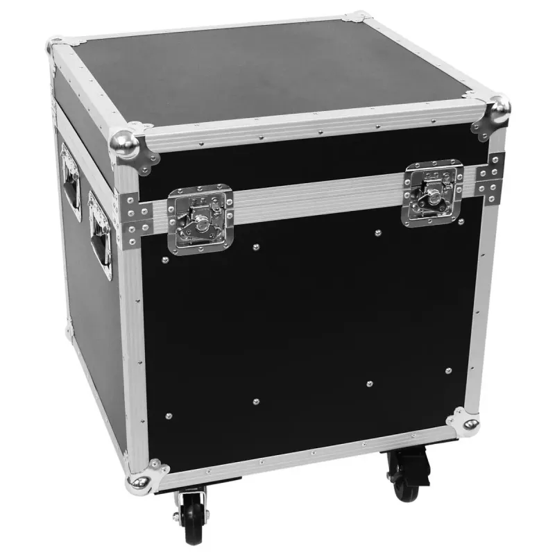 Flightcase Roadinger 30126415 contrachapado negro plata 31,9 kg