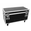 Flightcase Roadinger 30126410 contrachapado negro plata 46,5 kg