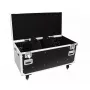 Flightcase Roadinger 30126410 contrachapado negro plata 46,5 kg