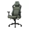 Silla gaming universal Cougar DEFENSOR S ARMY verde F — asiento acolchado, 150 kg máx., ancho 760 × fondo 690 mm, alto 129,5–137 cm