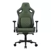 Silla gaming universal Cougar DEFENSOR S ARMY verde F — asiento acolchado, 150 kg máx., ancho 760 × fondo 690 mm, alto 129,5–137 cm