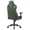 Silla gaming universal Cougar DEFENSOR S ARMY verde F — asiento acolchado, 150 kg máx., ancho 760 × fondo 690 mm, alto 129,5–137 cm