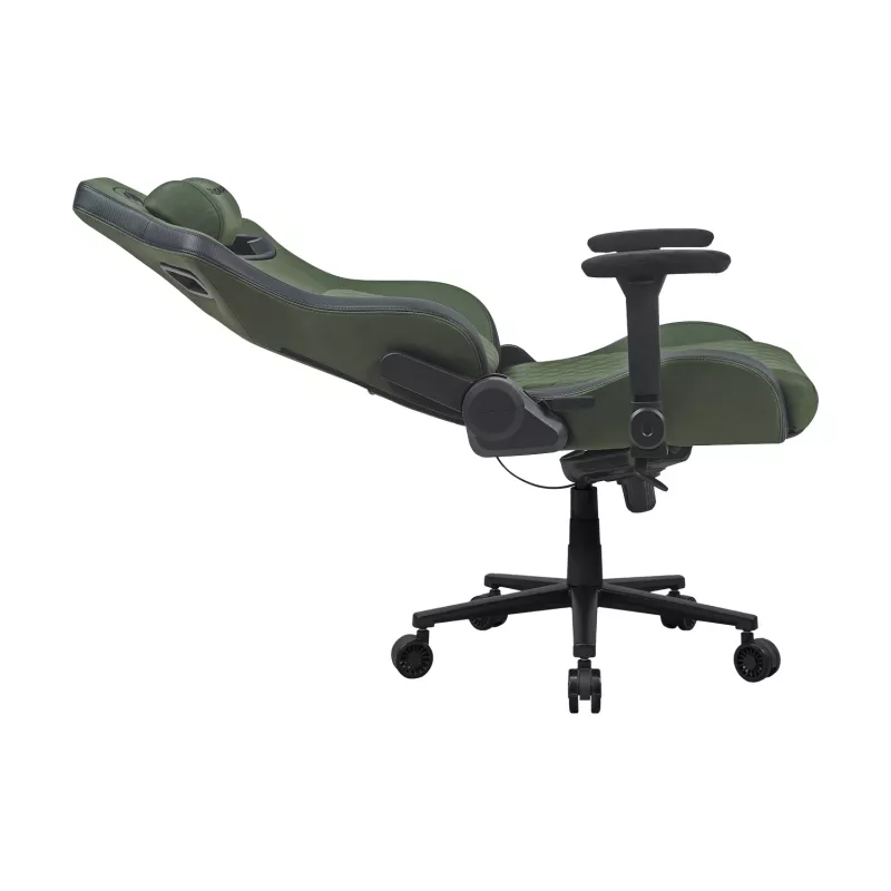 Silla gaming universal Cougar DEFENSOR S ARMY verde F — asiento acolchado, 150 kg máx., ancho 760 × fondo 690 mm, alto 129,5–137 cm