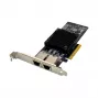 Adaptador de red MicroConnect PCIe x8 Dual RJ45 10 GbE X550, PCIe x8, Dual RJ45 10GbE