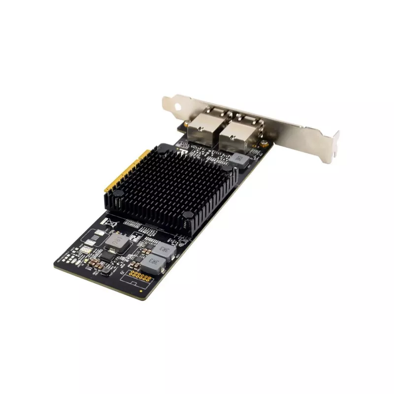 Adaptador de red MicroConnect PCIe x8 Dual RJ45 10 GbE X550, PCIe x8, Dual RJ45 10GbE