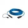 Cable USB Icron 00-00351 USB 3.2 Gen 1 15m USB A negro azul