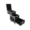 Flightcase Roadinger 30126430 contrachapado 38 kg negro plata