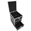 Flightcase Roadinger 30126430 contrachapado 38 kg negro plata