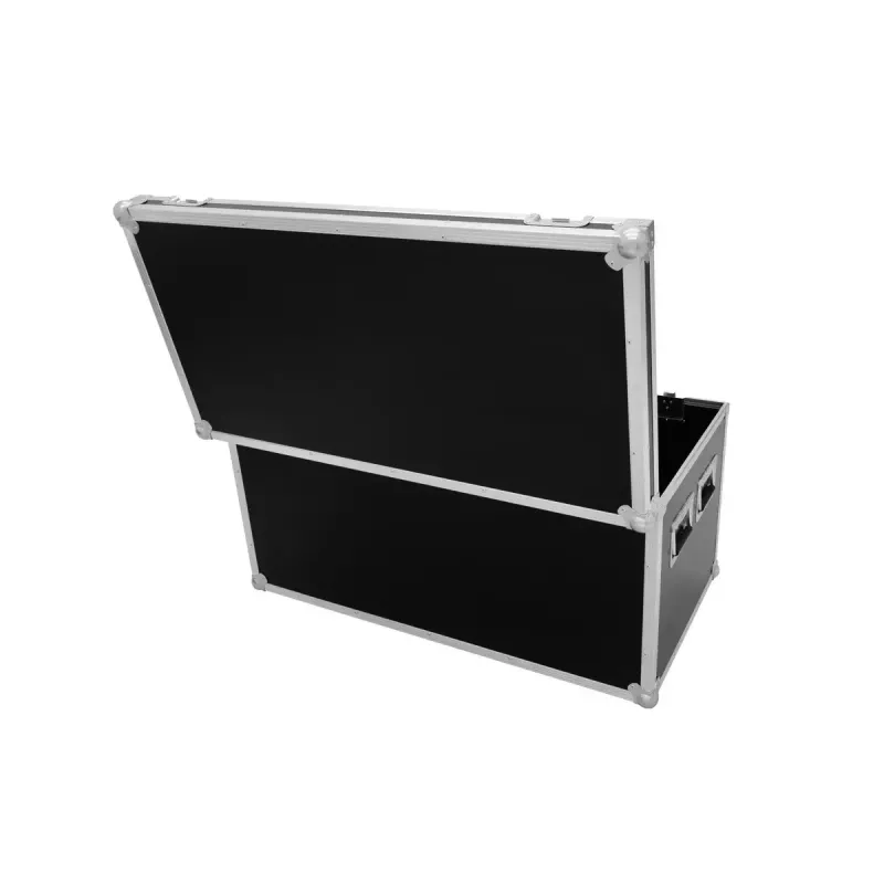 Flightcase Roadinger 30127010 abedul negro plata 15,7 kg