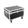 Flightcase Roadinger 30126766 contrachapado negro plata 22,8 kg