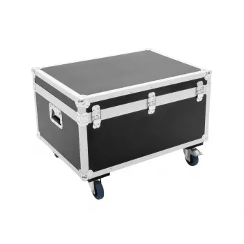 Flightcase Roadinger 30126766 contrachapado negro plata 22,8 kg