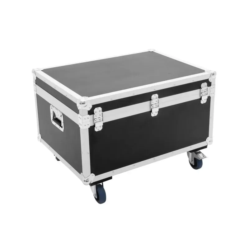 Flightcase Roadinger 30126766 contrachapado negro plata 22,8 kg