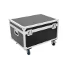 Flightcase Roadinger 30126766 contrachapado negro plata 22,8 kg
