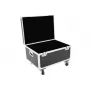 Flightcase Roadinger 30126766 contrachapado negro plata 22,8 kg