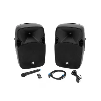 Altavoz Omnitronic 11038759 150 W con cable e inalámbrico Negro
