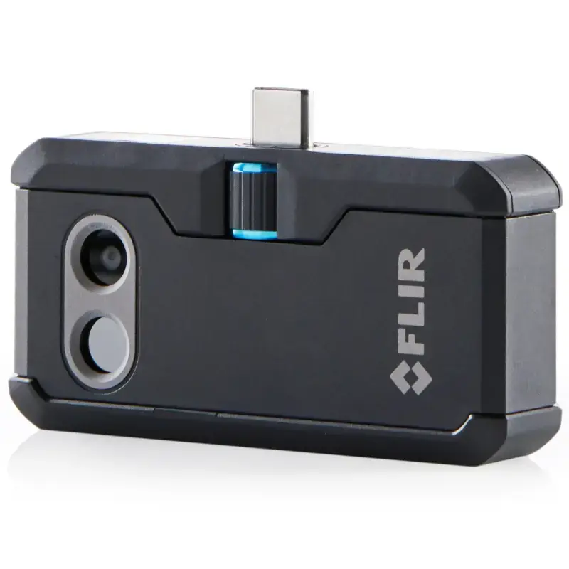 Cámara termográfica FLIR FP3IC 160×120 px, 8,7 Hz, NETD 150 mK, -20–400 °C, USB‑C, carcasa de metal