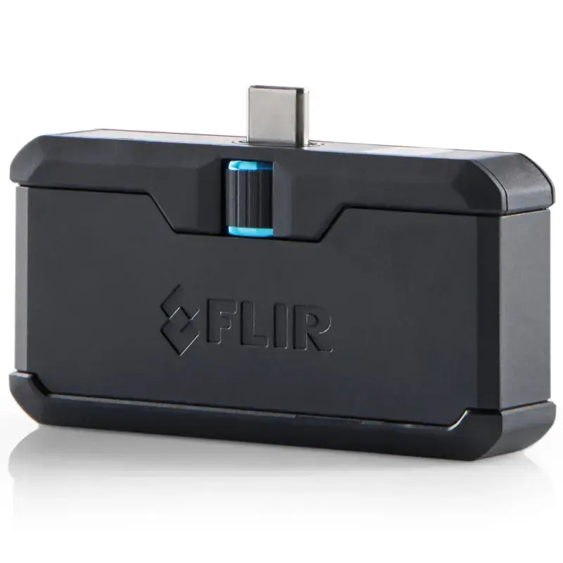 Cámara termográfica FLIR FP3IC 160×120 px, 8,7 Hz, NETD 150 mK, -20–400 °C, USB‑C, carcasa de metal