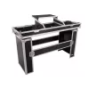 Maletín rígido Roadinger 30124208 para mesa de DJ contrachapado negro plata