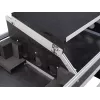 Maletín rígido Roadinger 30124208 para mesa de DJ contrachapado negro plata