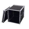 Flightcase Roadinger 30109793 contrachapado negro plata 23,7 kg