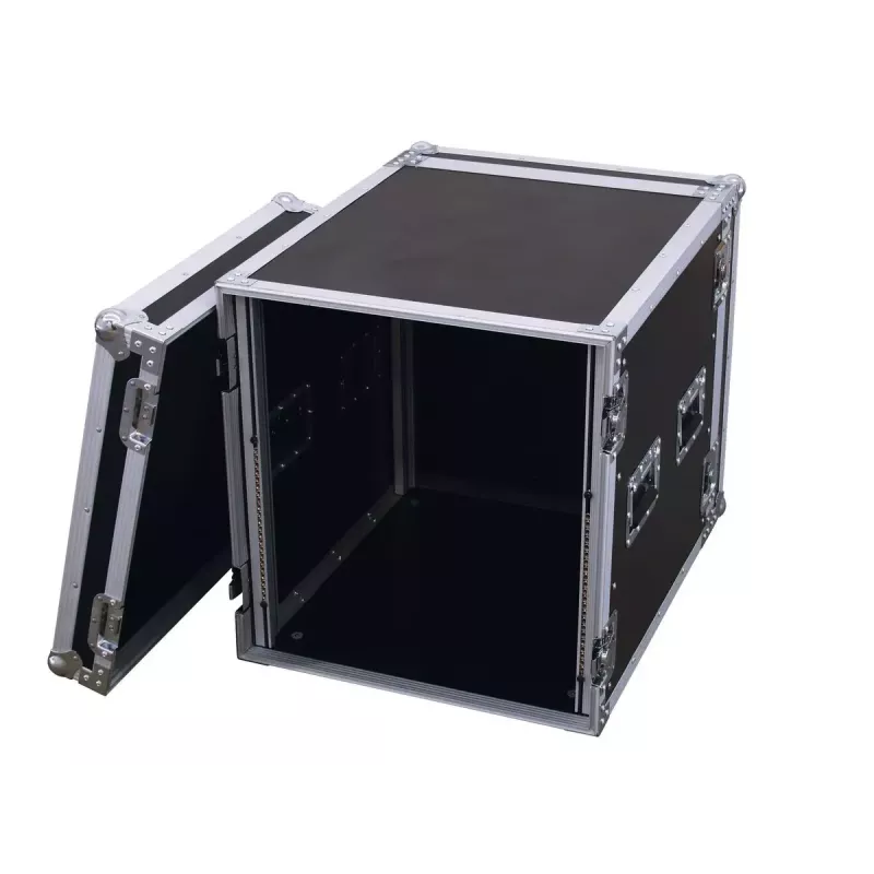 Flightcase Roadinger 30109793 contrachapado negro plata 23,7 kg