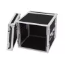 Flightcase Roadinger 30109790 contrachapado negro plata 19,8 kg