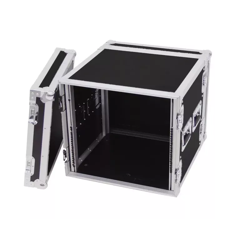 Flightcase Roadinger 30109790 contrachapado negro plata 19,8 kg