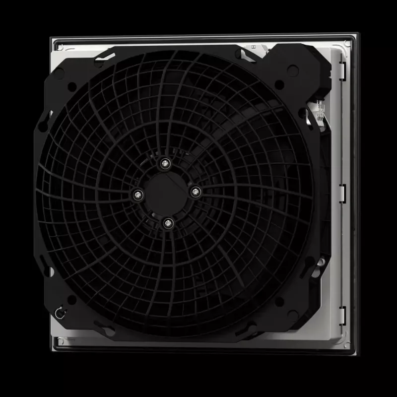 Unidad de ventiladores para rack Rittal 3244.900 — 1 ventilador, 867 m³/h, carcasa de plástico, gris