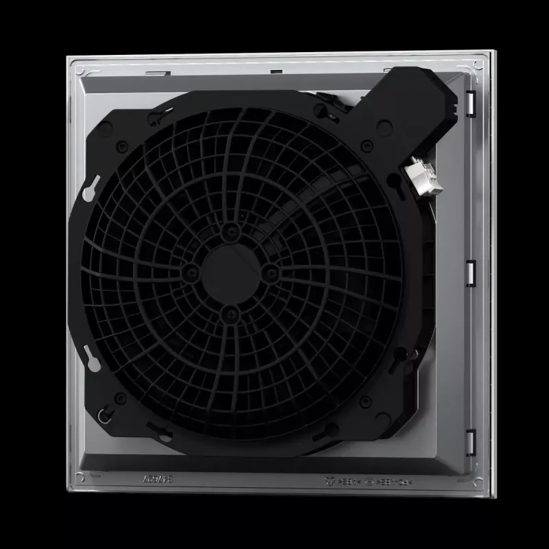 Accesorio para rack Rittal 3244.810 — ventilador integrado, 1 ventilador, caudal de aire 770 m³/h, carcasa de plástico, gris