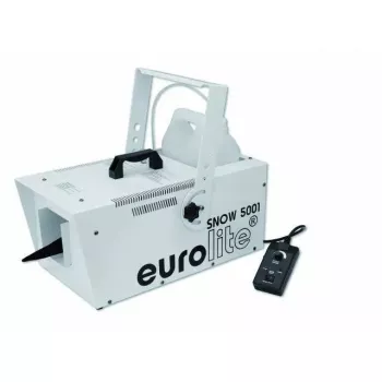 Máquina de nieve Eurolite Snow 5001 negra gris 230 V 50 Hz 12 kg