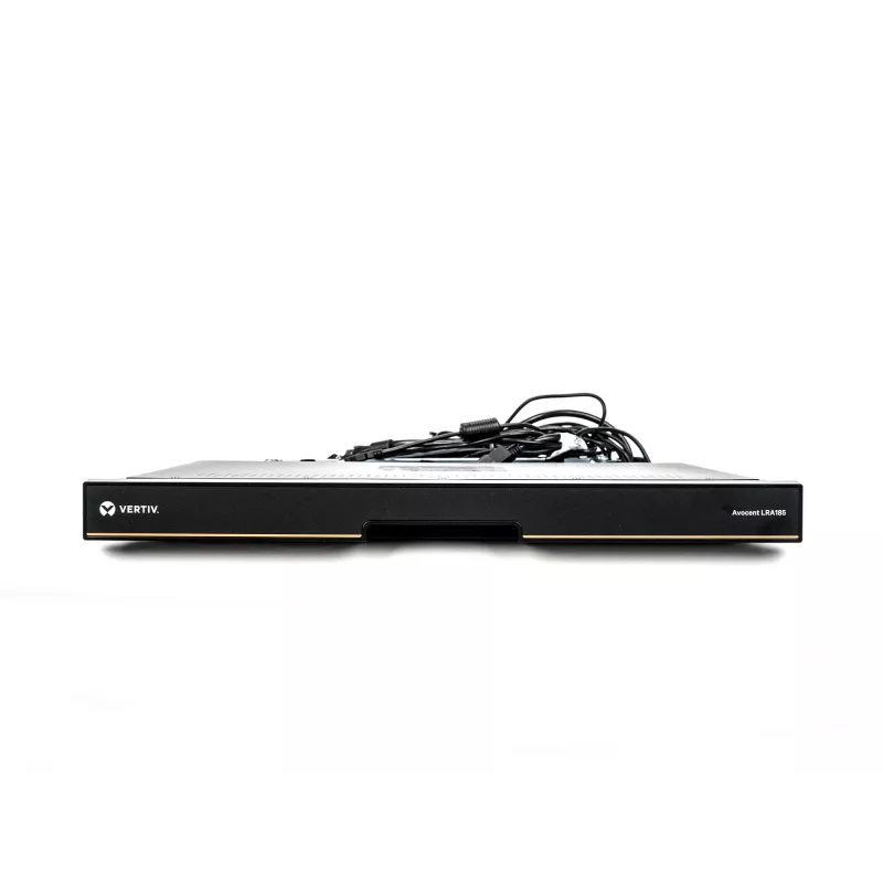 Consola de rack Vertiv Avocent LRA185KMM-205 48,3 cm (19 pulgadas) 1366 x 768 píxeles plástico, acero negro 1U
