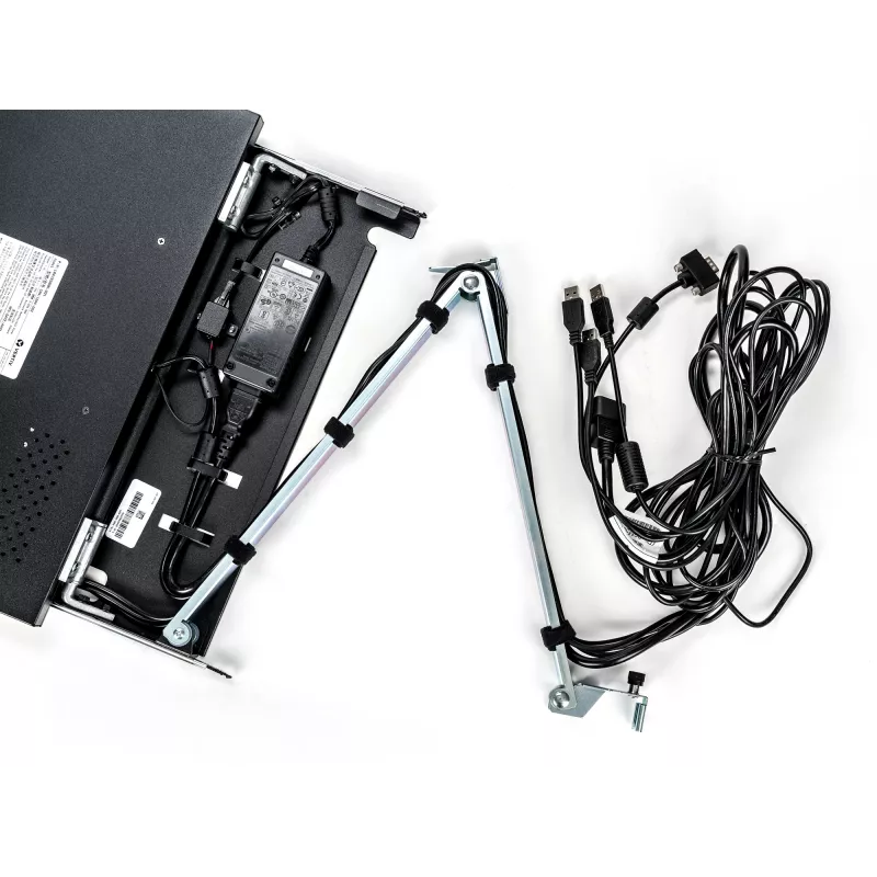Consola de rack Vertiv Avocent LRA185KMM-205 48,3 cm (19 pulgadas) 1366 x 768 píxeles plástico, acero negro 1U
