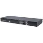 Intellinet switch KVM VGA CAT5 modular de 16 puertos, para uso con los números de producto 507622, 507738, 507981, 507998, 508025, 508032, 508049 y 508056