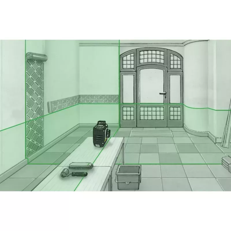Laserliner CompactPlane 3G Pro láser de líneas cruzadas, 30 m (036.295A)