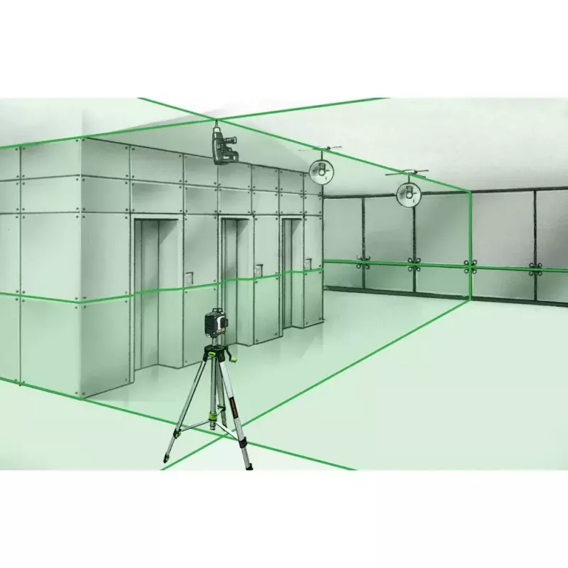 Laserliner CompactPlane 3G Pro láser de líneas cruzadas, 30 m (036.295A)