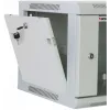 Intellinet armario de red de 19 inch - montaje en pared (estándar), 6U, 450 mm de profundidad, gris, montado, máx. 60 kg, también apto para colocación en mesa o suelo, profundidad útil 350 mm, puerta de metal y cristal, panel posterior, paneles laterales desmontables, piezas para montaje en pared (p. ej. tornillos/tacos) no incluidas