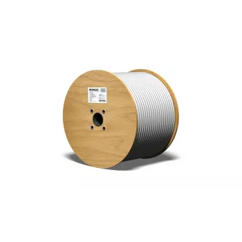 Cable coaxial Megasat 100223 500m blanco 75 Ω