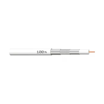 Cable coaxial Megasat 100223 500m blanco 75 Ω