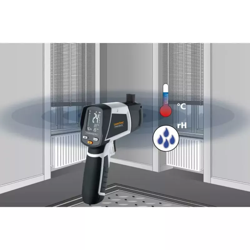 Laserliner CondenseSpot Pro medidor de temperatura y humedad