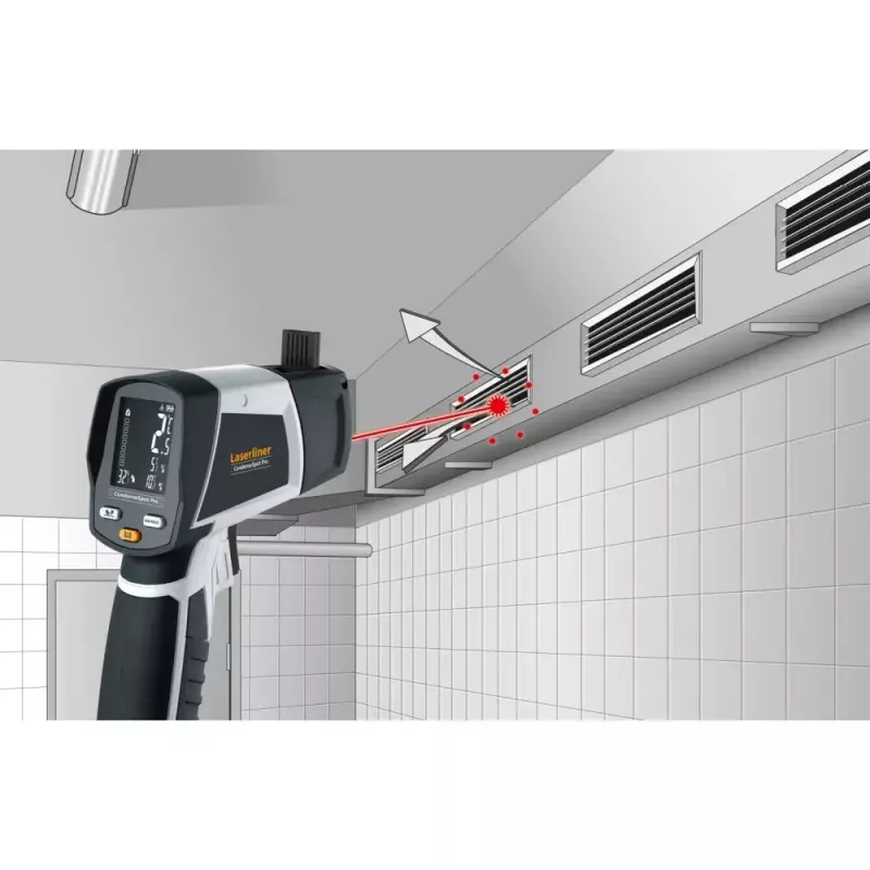 Laserliner CondenseSpot Pro medidor de temperatura y humedad