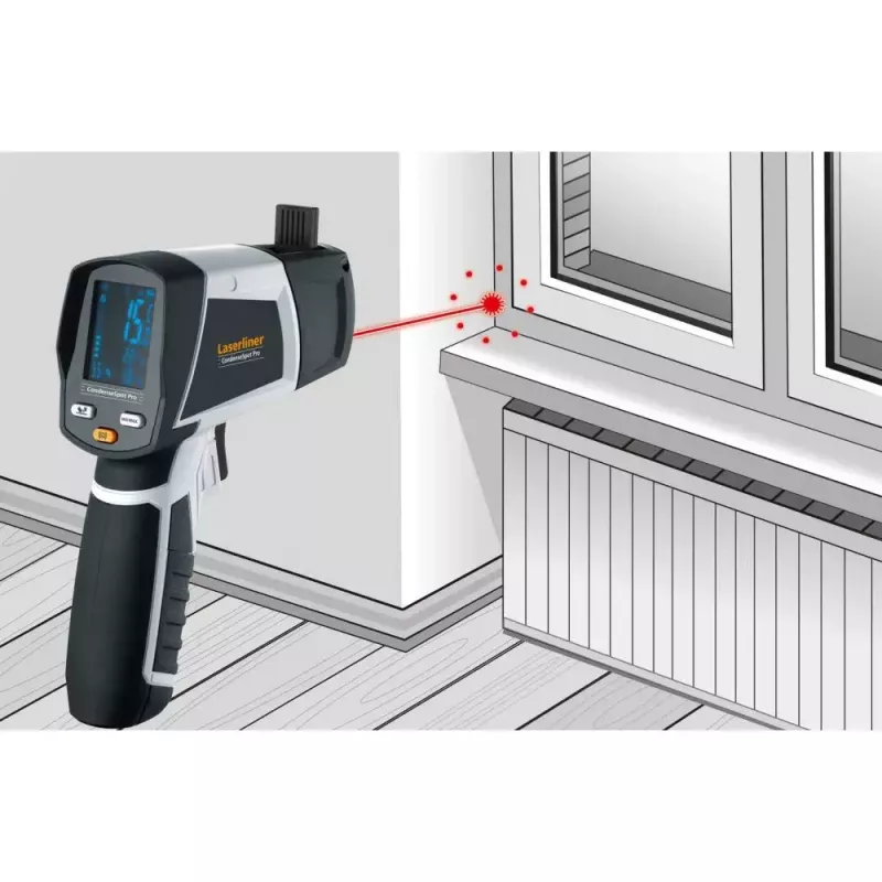 Laserliner CondenseSpot Pro medidor de temperatura y humedad