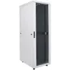 Armario de red Intellinet 19 inch – independiente, 26HE, 600x600 mm (ancho x fondo), gris, Flatpack, máx. 1500 kg, cerradura de puerta multipunto, una cerradura por panel lateral, profundidad útil 123 a 373 mm, IP20, rack, acero