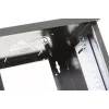 Armario de red Intellinet 10 inch – montaje en pared (estándar), 6HE, 300 mm de fondo, negro, montado, máx. 60 kg, también apto para colocación sobre mesa o suelo, profundidad útil 265 mm, puerta de metal y cristal, panel trasero, laterales desmontables, piezas para montaje en pared (p. ej. tornillos/tacos) no incluidas