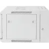 Armario de red Intellinet 19 inch – montaje en pared (brazo pivotante de dos piezas), 15HE, 550 mm de fondo, gris, montado, máx. 30 kg, pivota hacia la parte trasera para acceso con montaje en pared, rack, profundidad útil 425 mm, piezas para montaje en pared no incluidas