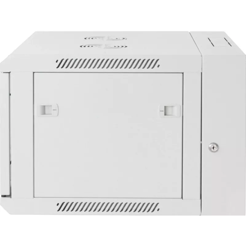 Armario de red Intellinet 19 inch – montaje en pared (brazo pivotante de dos piezas), 15HE, 550 mm de fondo, gris, montado, máx. 30 kg, pivota hacia la parte trasera para acceso con montaje en pared, rack, profundidad útil 425 mm, piezas para montaje en pared no incluidas