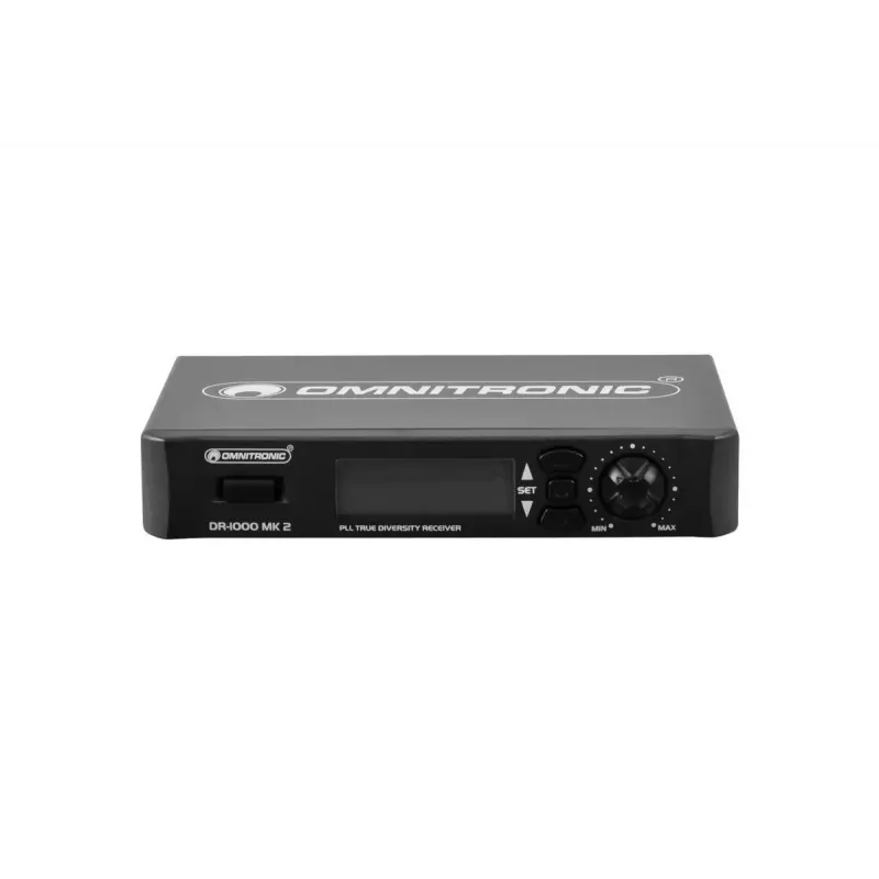 Receptor de micrófono inalámbrico de sobremesa Omnitronic 13061092