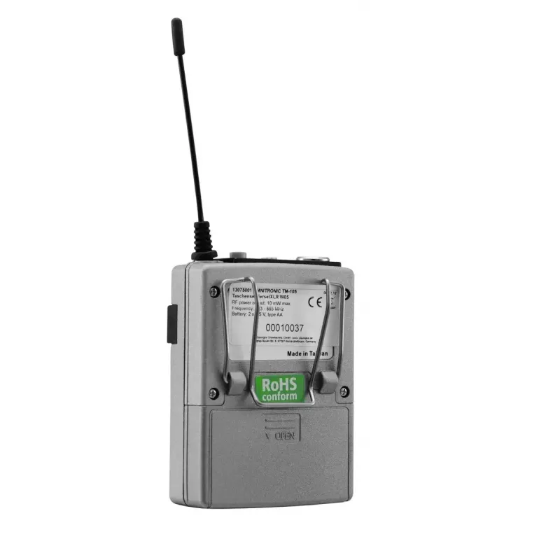 Transmisor bodypack Omnitronic TM-105