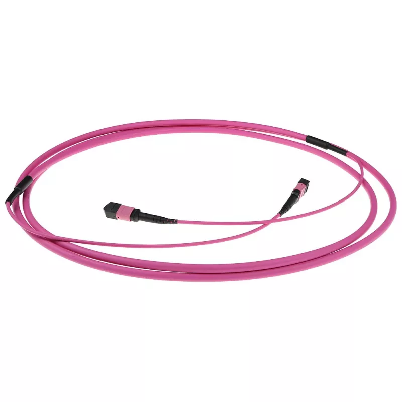 ACT 30 metros cable troncal de fibra óptica multimodo 50/125 OM4(OM3) polaridad A con conectores hembra MTP/MPO