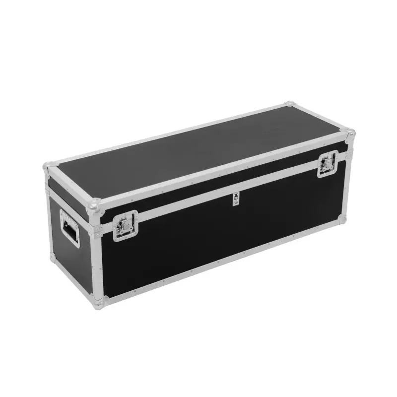 Flightcase Roadinger 30126725 contrachapado negro plata 14,4 kg